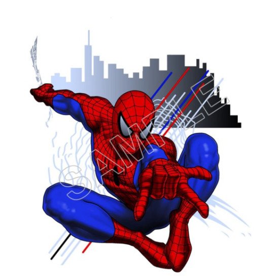 Spider Man  Heat Iron On Transfer for T shirts N11 (KRAFTYME.COM)