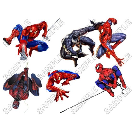 Spider-Man Heat Iron On Transfer for T shirts N2 (KRAFTYME.COM)