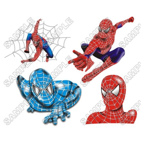 Spider-Man Heat Iron On Transfer for T shirts N3 (KRAFTYME.COM)