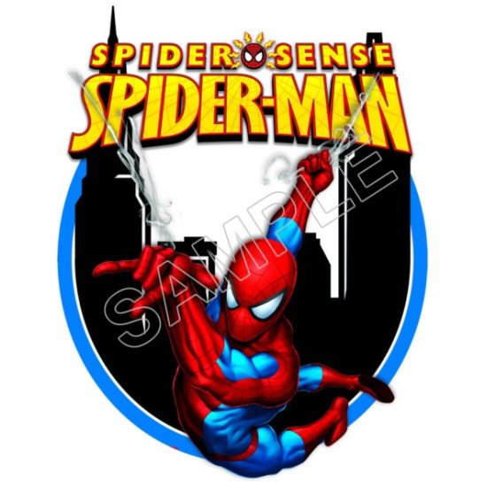 Spider - Man Heat Iron On Transfer for T shirts N7 (KRAFTYME.COM)