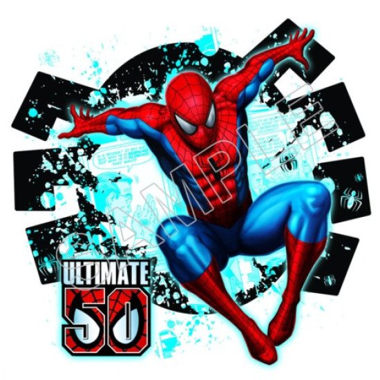 Spider - Man Heat Iron On Transfer for T shirts N9 (KRAFTYME.COM)