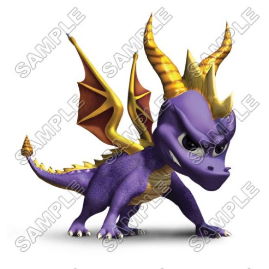 Spyro the Dragon  Heat Iron On Transfer for T shirts N1 (KRAFTYME.COM)