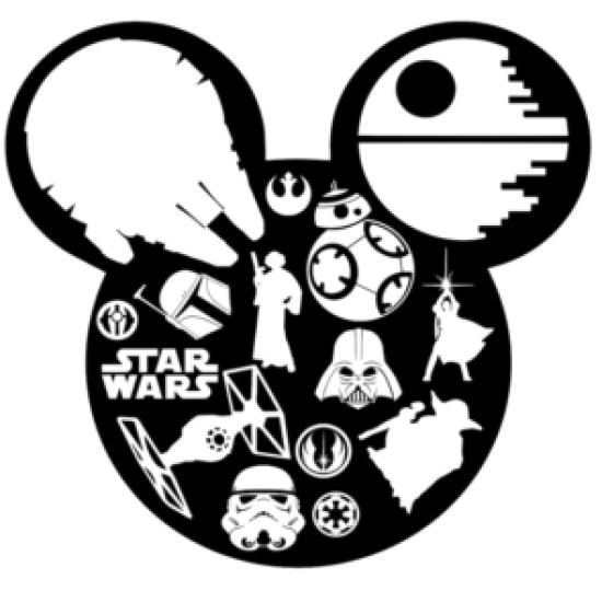 Star Wars Disney Vacation  Iron On Transfer Vinyl HTV (KRAFTYME.COM)