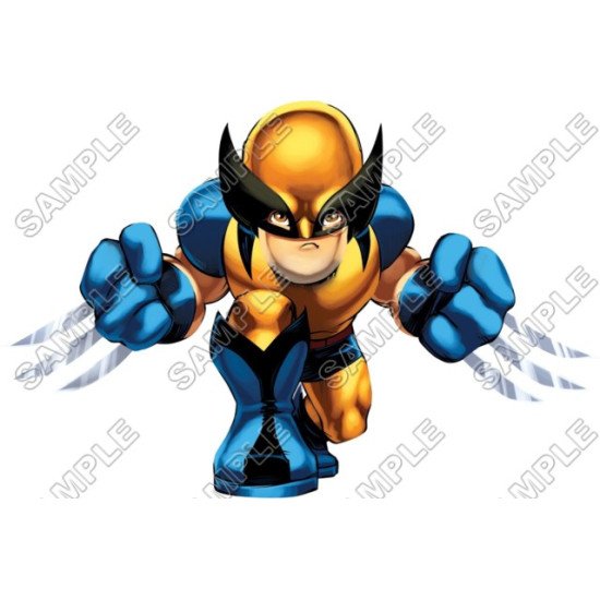 Super Hero Squad Wolverine  Heat Iron On Transfer for T shirts N9 (KRAFTYME.COM)