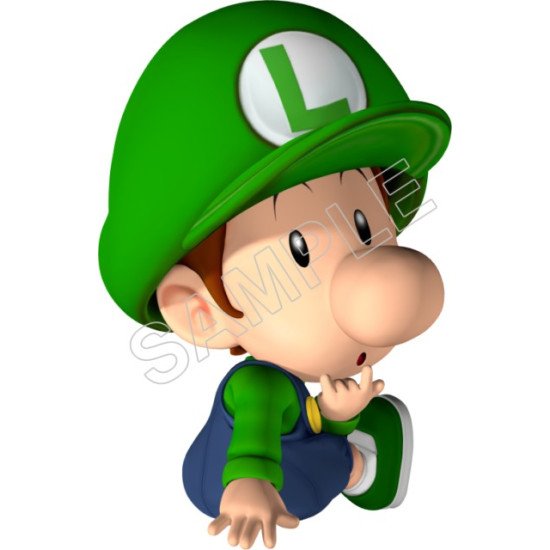 Super Mario Bros. Baby Luigi Heat Iron On Transfer for T shirts N22 (KRAFTYME.COM)