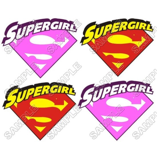 SuperGirl Heat Iron On Transfer for T shirts N1 (KRAFTYME.COM)