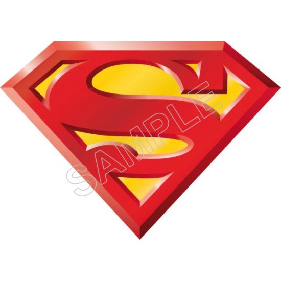 Superman Logo  Heat Iron On Transfer for T shirts N14 (KRAFTYME.COM)