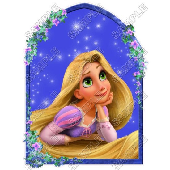 Tangled Rapunzel  T Shirt Iron on Transfer    N2 (KRAFTYME.COM)