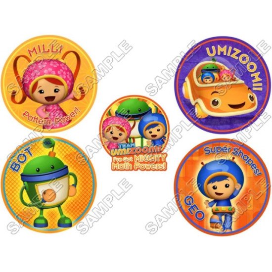 Team Umizoomi  Heat Iron On Transfer for T shirts N1 (KRAFTYME.COM)