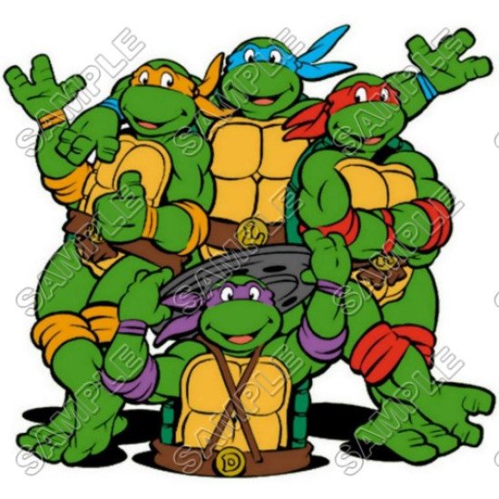 Teenage Mutant Ninja Turtles Heat Iron On Transfer for T shirts N1 (KRAFTYME.COM)