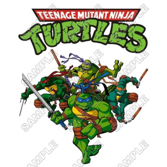 Teenage Mutant Ninja Turtles Heat Iron On Transfer for T shirts N5 (KRAFTYME.COM)