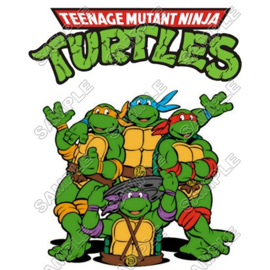 Teenage Mutant Ninja Turtles Heat Iron On Transfer for T shirts N6 (KRAFTYME.COM)