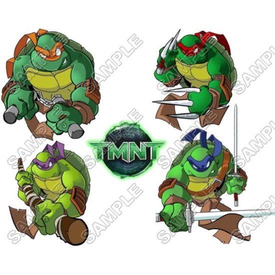 Teenage Mutant Ninja Turtles Heat Iron On Transfer for T shirts N8 (KRAFTYME.COM)