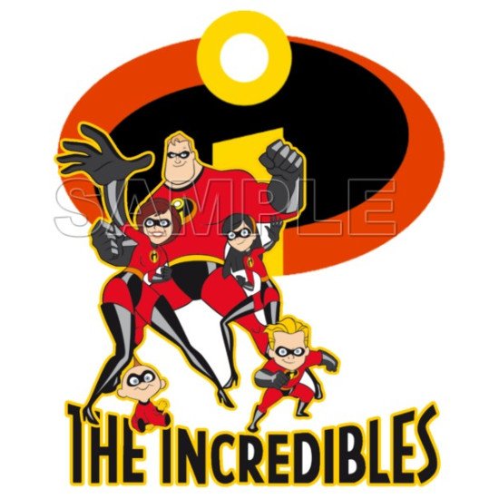 The Incredibles  Heat Iron On Transfer for T shirts N1 (KRAFTYME.COM)