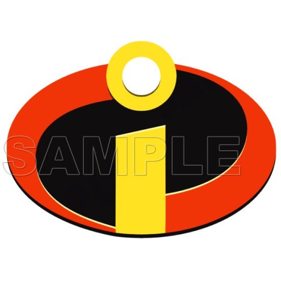 The Incredibles Logo  T Shirt Iron on Transfer    N8 (KRAFTYME.COM)