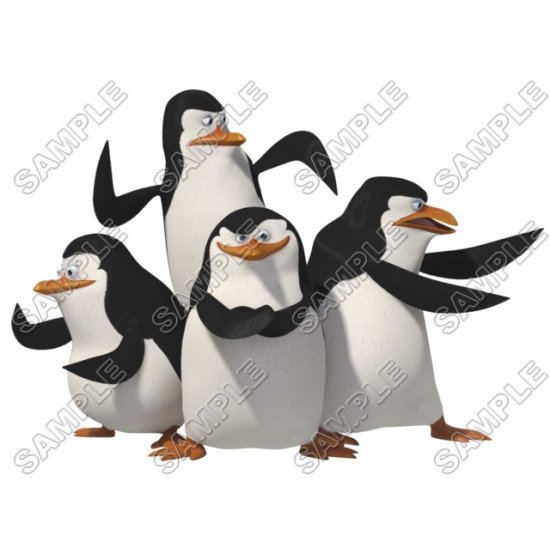 The Penguins of Madagascar  Heat Iron On Transfer for T shirts N3 (KRAFTYME.COM)