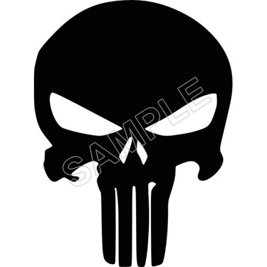 The Punisher  Logo  T Shirt Iron on Transfer    N2 (KRAFTYME.COM)