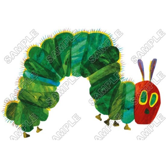 The Very Hungry Caterpillar  Heat Iron On Transfer for T shirts N1 (KRAFTYME.COM)