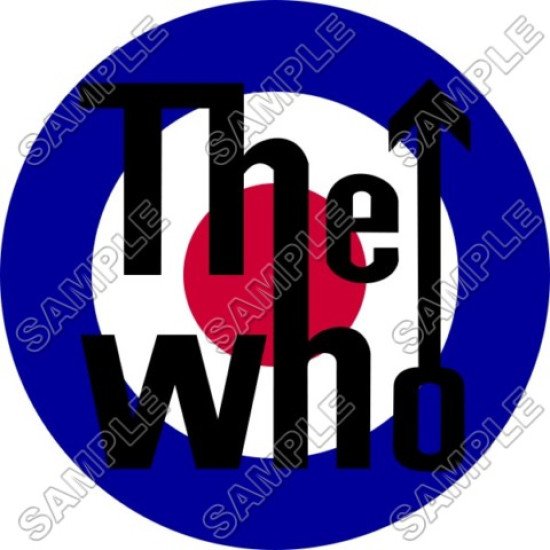 The Who (Band) Heat Iron On Transfer for T shirts N2 (KRAFTYME.COM)