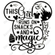 This Girl Runs on Snacks Disney Minnie  Mouse  Iron On Transfer Vinyl HTV (KRAFTYME.COM)