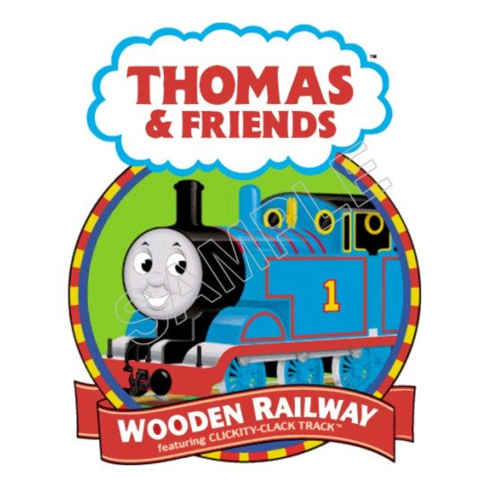 Thomas the Train Heat Iron On Transfer for T shirts N17 (KRAFTYME.COM)