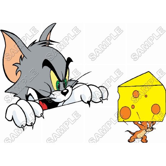 Tom and Jerry  Heat Iron On Transfer for T shirts N1 (KRAFTYME.COM)