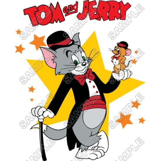 Tom and Jerry  Heat Iron On Transfer for T shirts N10 (KRAFTYME.COM)