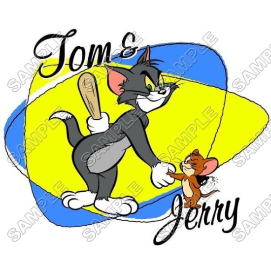 Tom and Jerry  Heat Iron On Transfer for T shirts N15 (KRAFTYME.COM)