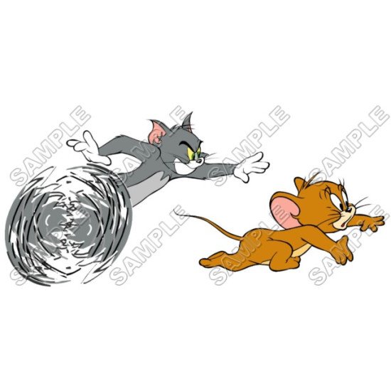 Tom and Jerry  Heat Iron On Transfer for T shirts N18 (KRAFTYME.COM)