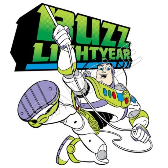 Toy Story Buzz Heat Iron On Transfer for T shirts N59 (KRAFTYME.COM)