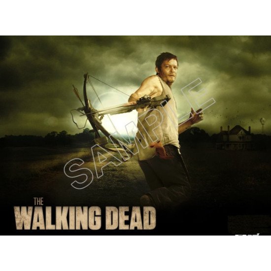 Walking Dead Daryl Dixon  Heat Iron On Transfer for T shirts N2 (KRAFTYME.COM)