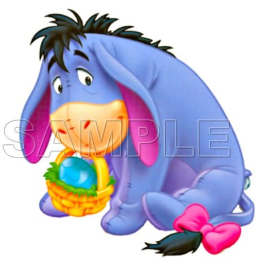 Winnie the Pooh  Eeyore  Easter Heat Iron On Transfer for T shirts N1 (KRAFTYME.COM)