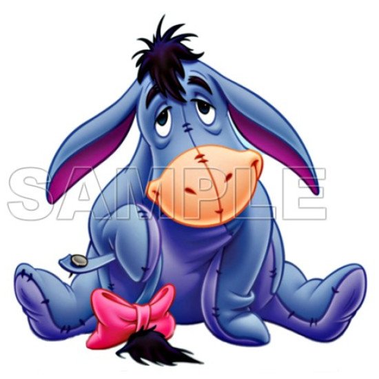 Winnie the Pooh  Eeyore Heat Iron On Transfer for T shirts N6 (KRAFTYME.COM)