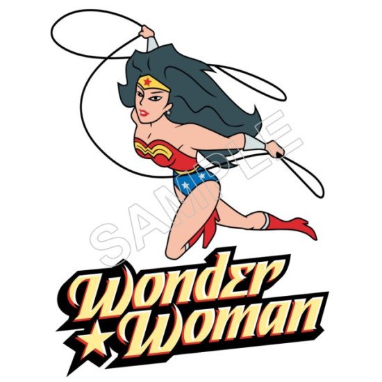 Wonder Woman Heat Iron On Transfer for T shirts N10 (KRAFTYME.COM)