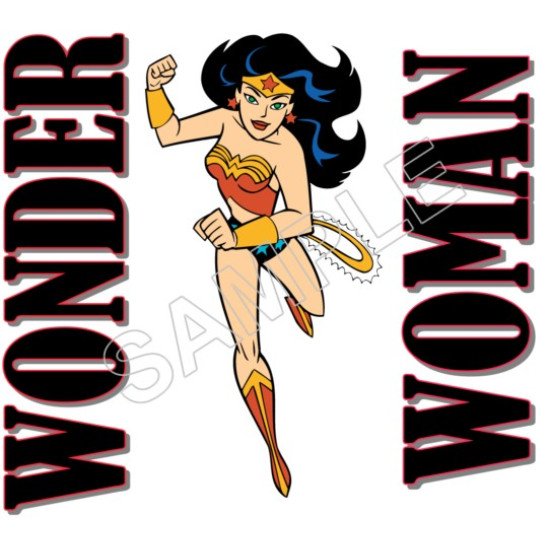 Wonder Woman Heat Iron On Transfer for T shirts N11 (KRAFTYME.COM)