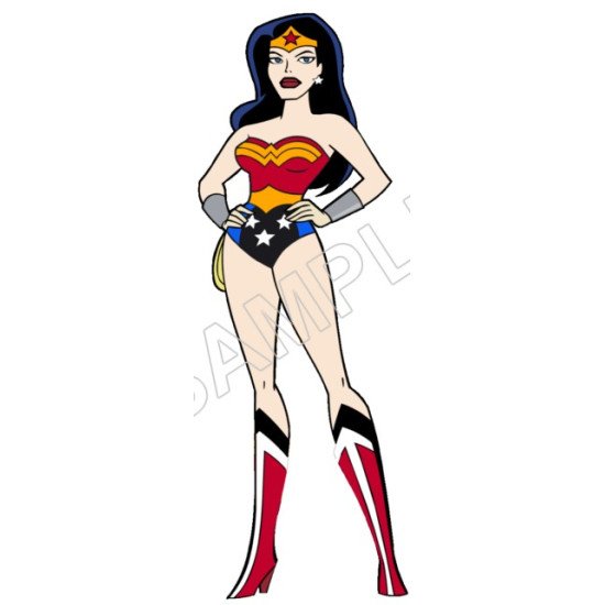 Wonder Woman Heat Iron On Transfer for T shirts N14 (KRAFTYME.COM)