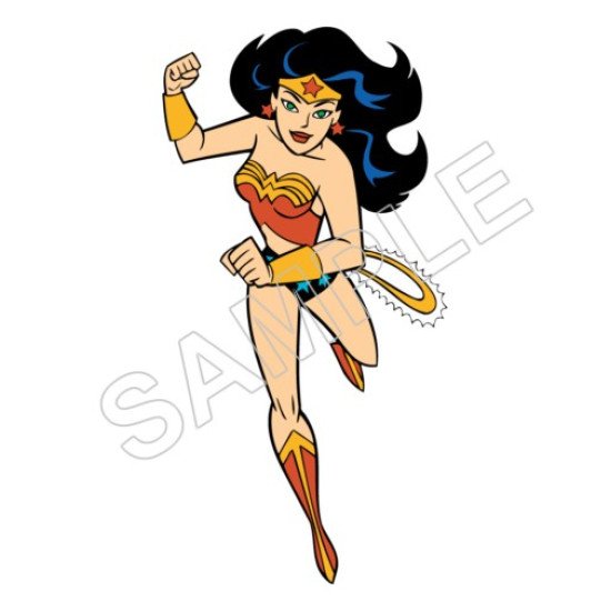 Wonder Woman Heat Iron On Transfer for T shirts N15 (KRAFTYME.COM)