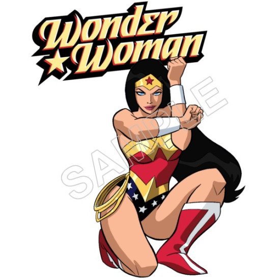 Wonder Woman Heat Iron On Transfer for T shirts N8 (KRAFTYME.COM)