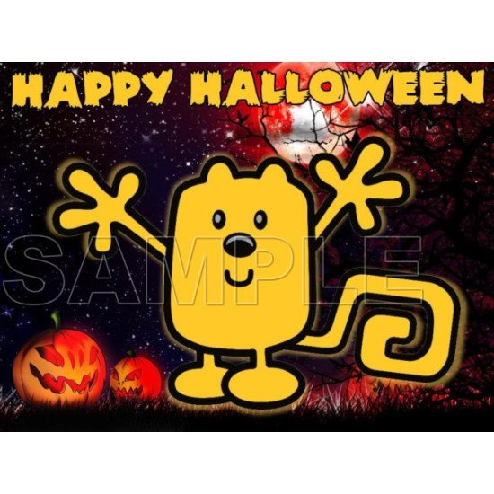 Wow Wubbzy  Halloween T Shirt Iron on Transfer    N2 (KRAFTYME.COM)