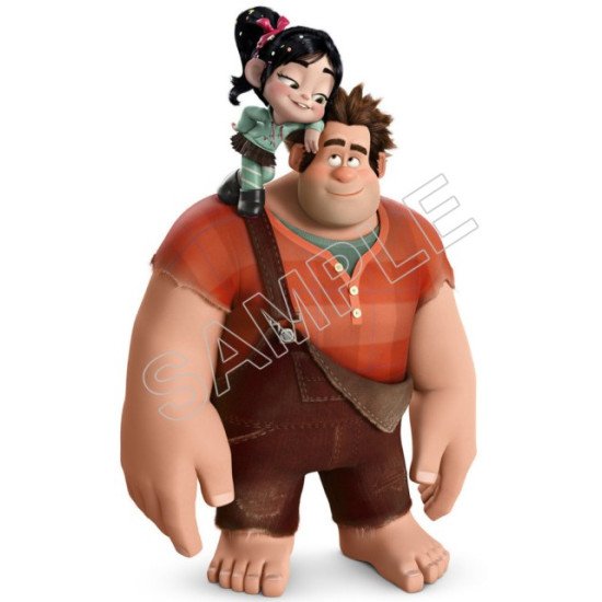 Wreck-It Ralph Heat Iron On Transfer for T shirts N102 (KRAFTYME.COM)