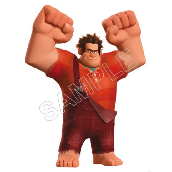 Wreck It Ralph Heat Iron On Transfer for T shirts N63 (KRAFTYME.COM)