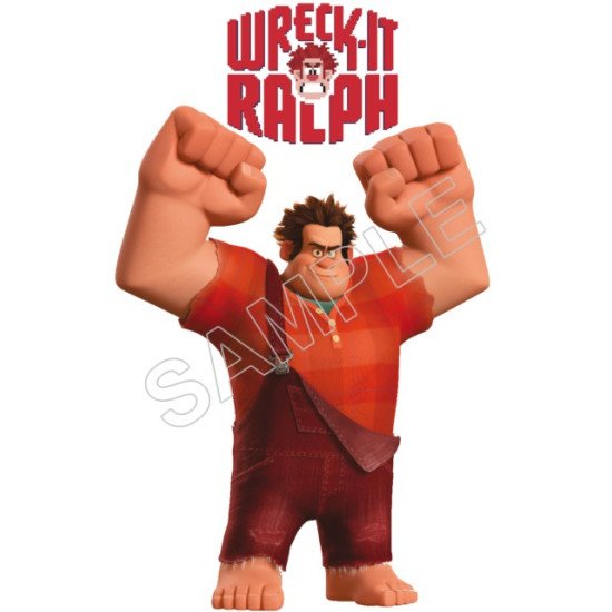 Wreck It Ralph Heat Iron On Transfer for T shirts N65 (KRAFTYME.COM)