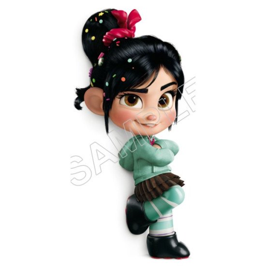 Wreck-It Ralph Vanellope Heat Iron On Transfer for T shirts N62 (KRAFTYME.COM)